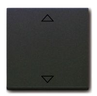Клавиша для механизма электронного выключателя Busch-Jalousiecontrol 6411 U-101, 6411 U/S-101, 6418 U, реле 6402 U, серия solo/future, цвет антрацит Клавиша для механизма электронного выключателя Busch-Jalousiecontrol 6411 U-101, 6411 U/S-101, 6418 U, реле 6402 U, серия solo/future, цвет антрацит