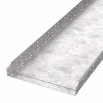 Лоток кабельный листовой 3000x500x80 сталь с перфорированной боковой стенкой толщ.2мм ПРОМРУКАВ