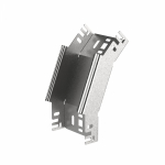 Угол д/листового кабель.лотка 45° вертикально ниспадающий (внешний) без соединит. разъема сталь ПРОМРУКАВ