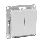 Выключатель для жалюзей алюминий Эпика EKF