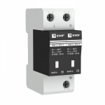 Ограничитель импульсных напряжений ОПВ 2Р 20кА C 385В с сигн EKF PROxima Ограничитель импульсных напряжений ОПВ 2Р 20кА C 385В с сигн EKF PROxima