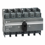 Рубильник 63A 3P реверсивный c рукояткой для прямой установки TwinBlock EKF (1/18) Рубильник 63A 3P реверсивный c рукояткой для прямой установки TwinBlock EKF (1/18)