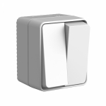 Выключатель 2кл о/у серый IP54 AtlasDesign Profi54 Systeme Electric(1/12) Выключатель 2кл о/у серый IP54 AtlasDesign Profi54 Systeme Electric(1/12)