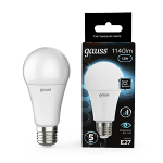 Лампа светодиод 12Вт груша А60 Е27 4100К 1140Лм диммируемая Gauss Black (1/10/50