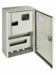 ЩУ-3ф/1-0-12 IP66 (ЩУРН-3/12 IP66) с опломбировкой счётчика (542х347х180) TDM