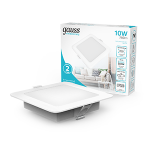 Панель светодиод квадрат RLP 10Вт 4000К 780Лм IP20 170-260V 120*26 монтаж белый Gauss Elementary Downlight (1/100) Панель светодиод квадрат RLP 10Вт 4000К 780Лм IP20 170-260V 120*26 монтаж белый Gauss Elementary Downlight (1/100)