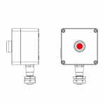 Взрывозащищенный пост управления из алюминия CPE-A-12-(1xP1R(11))-1xKAEPM2MHK-20(C)1Ex d e IIC Т5 Gb / Ex tb IIIC T95°C Db IP66 Взрывозащищенный пост управления из алюминия CPE-A-12-(1xP1R(11))-1xKAEPM2MHK-20(C)1Ex d e IIC Т5 Gb / Ex tb IIIC T95°C Db IP66