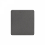 Выключатель 1кл с/у титан механизм с рамкой MIELE ROUND KRANZ (1/100)