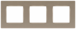 Рамка для розеток и выключателей ЭРА Серия 12 12-5203-04 на 3 поста, Классик, шампань Рамка для розеток и выключателей ЭРА Серия 12 12-5203-04 на 3 поста, Классик, шампань