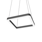 Светодиодный светильник VARTON Enso Q 445х445х40 мм 39 Вт 4000 K подвесной RAL9005 черный матовый с рассеивателем опал Светодиодный светильник VARTON Enso Q 445х445х40 мм 39 Вт 4000 K подвесной RAL9005 черный матовый с рассеивателем опал