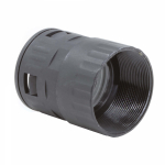 Муфта с внутренней резьбой DN 29 мм, М40х1,5, полиамид, цвет черный