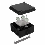 Коробка огнестойкая для о/п 40-0300-FR2.5-6 Е15-Е120 RAL9005 100х100х50 (14 шт/кор) Промрукав