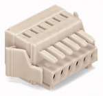 Клеммная колодка 18.6мм 8x1 0.08-1.5мм² 10А 160В термопласт Wago