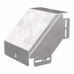 Угол д/листового кабель.лотка 90° вертикально ниспадающий без разъема/соединителя сталь светло-серый ПРОМРУКАВ Угол д/листового кабель.лотка 90° вертикально ниспадающий без разъема/соединителя сталь светло-серый ПРОМРУКАВ