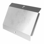 Крышка угла вертикального внешнего 45 градусов Стандарт INOX (AISI 304) 400 Промрукав Крышка угла вертикального внешнего 45 градусов Стандарт INOX (AISI 304) 400 Промрукав