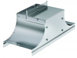 Крышка-ответвитель TSS осн.300 H50 в комплекте с крепежными элементами и соединительными пластинами, необходимыми для монтажа, горячеоцинкован ДКС