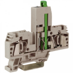 HMF.4/L48, держатель предохранителя, 4 кв.мм, серый с микросхемой LED 48 В HMF.4/L48, держатель предохранителя, 4 кв.мм, серый с микросхемой LED 48 В