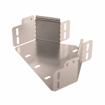 Переходник - редуктор д/лист. каб. лотка без разъема/соедин-ля c симметр. редукцией с высотой лотка80мм нерж. сталь ПРОМРУКАВ Без серии Переходник - редуктор д/лист. каб. лотка без разъема/соедин-ля c симметр. редукцией с высотой лотка80мм нерж. сталь ПРОМРУКАВ Без серии