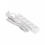 Удлинитель 5гн с з/к 5м белый 3х0,75мм? PROconnect Удлинитель 5гн с з/к 5м белый 3х0,75мм? PROconnect