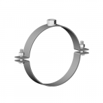 Хомут для неподвижной опоры без изоляции 2 1/2   (72-80), 30х3 мм, М20