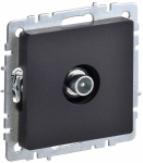 Розетка 1гн ТВ проходная с/у черный механизм РТВ10-0-БрЧ BRITE IEK (1/10/100) Розетка 1гн ТВ проходная с/у черный механизм РТВ10-0-БрЧ BRITE IEK (1/10/100)