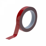 Скотч двухсторонний 5/20мм красный на серой основе REXANT (1/6/135) Скотч двухсторонний 5/20мм красный на серой основе REXANT (1/6/135)