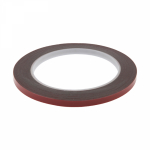 Скотч двухсторонний 5х6мм красный на серой основе REXANT (1/20/414) Скотч двухсторонний 5х6мм красный на серой основе REXANT (1/20/414)