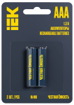 Элемент питания аккумулятор Ni-MH HR03 (AAA) 1100 mAh 2шт GREEN IEK (1/10) Элемент питания аккумулятор Ni-MH HR03 (AAA) 1100 mAh 2шт GREEN IEK (1/10)