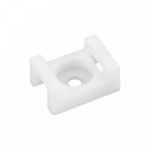 Площадка под винт для крепления стяжки 22,2х16 белая (100шт/упак) REXANT (1/10/100)