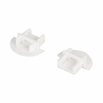 Заглушка для MIC-F белая с отверстием