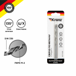 Сверло по металлу 6х93х57 мм «Стандарт+» (P6M5 M-2) (1 шт. в блистере) DIN 338 Kranz Сверло по металлу 6х93х57 мм «Стандарт+» (P6M5 M-2) (1 шт. в блистере) DIN 338 Kranz