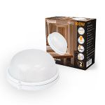 Светильник НБП IP54 255*240*108 круг под лампу Е27 max 100Вт, Gauss 1/8 Светильник НБП IP54 255*240*108 круг под лампу Е27 max 100Вт, Gauss 1/8