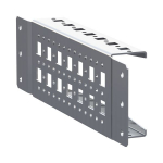 Рейка монтажная широкая перфорированная с накладным креплением Д300 (2 шт) EKF AleSta