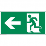 Пиктограмма "ФИГУРА / СТРЕЛКА ВЛЕВО" 240х120мм для аварийно-эвакуационного светильника IP65 Пиктограмма "ФИГУРА / СТРЕЛКА ВЛЕВО" 240х120мм для аварийно-эвакуационного светильника IP65