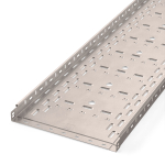 Лоток кабельный листовой 3000x400x50 нержавеющая сталь с перфорированной боковой стенкой толщ.1мм ПРОМРУКАВ Лоток кабельный листовой 3000x400x50 нержавеющая сталь с перфорированной боковой стенкой толщ.1мм ПРОМРУКАВ