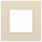 Рамка для розеток и выключателей ЭРА Elegance 14-5011-02 Classic, на 1 пост, сл.кость