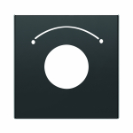 Центральная плата (накладка) для выкл-ля/кнопки символ «стрелки» пластик черный матовая IP20 ABB Sky Центральная плата (накладка) для выкл-ля/кнопки символ «стрелки» пластик черный матовая IP20 ABB Sky