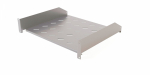 Hyperline TAL3-2U-300-RAL7035 Полка угловая с перфорацией 19", 2U, ширина 440 мм, глубина 300 мм, цвет серый (RAL 7035)