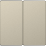 Клавиша двойная перекидная для выкл-ля/кнопки пластик бежевый матовая IP20 SE MERTEN D-Life