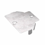 Крышка переходника симметричного Стандарт 150х100 Промрукав Крышка переходника симметричного Стандарт 150х100 Промрукав