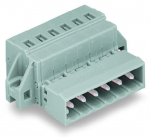 Клеммная колодка 27.5мм 18x1 0.08-2.5мм² 12А 320В термопласт серый Wago