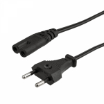 Шнур сетевой 3м 2x0,5 черн REXANT (10/10/200) Шнур сетевой 3м 2x0,5 черн REXANT (10/10/200)