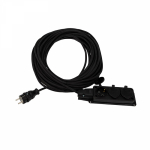 Удлинитель 3гн с З/К 20м черный морозостойкий 16А ПВС 3х1,5 IP44 REXANT (1/6)