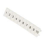 Маркировка цифры горизонтальные белая EKF Маркировка цифры горизонтальные белая EKF