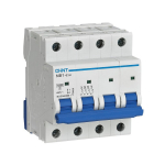 Авт. выкл. NB1-63H 4P 1А 10кА х-ка C  CHINT (1)