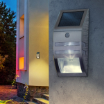 Светильник фасадный хром на солн. бат. 3Led 50Лм ERFS012-26 ЭРА (1/12) Светильник фасадный хром на солн. бат. 3Led 50Лм ERFS012-26 ЭРА (1/12)