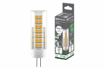 Лампа светодиодная G4-5 Вт-230 В-6500 К, SMD, 16x55 мм TDM Лампа светодиодная G4-5 Вт-230 В-6500 К, SMD, 16x55 мм TDM