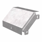 Угол д/листового кабель.лотка 90° вертикально ниспадающий без разъема/соединителя сталь светло-серый ПРОМРУКАВ