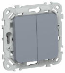 FLITE Выключ. жалюзи с блок. 10А ВЖ42-2-0-ФлМ мар. IEK