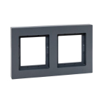 2 - местная рамка, IP44, графит, пластик Эпика EKF 2 - местная рамка, IP44, графит, пластик Эпика EKF